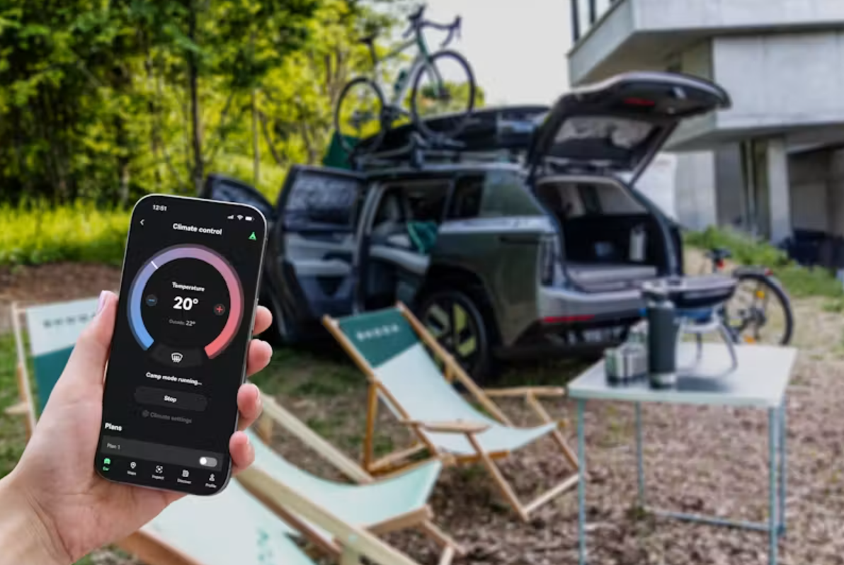 Skoda's new Camp Mode means you could sleep in the car, and actually be comfortable
